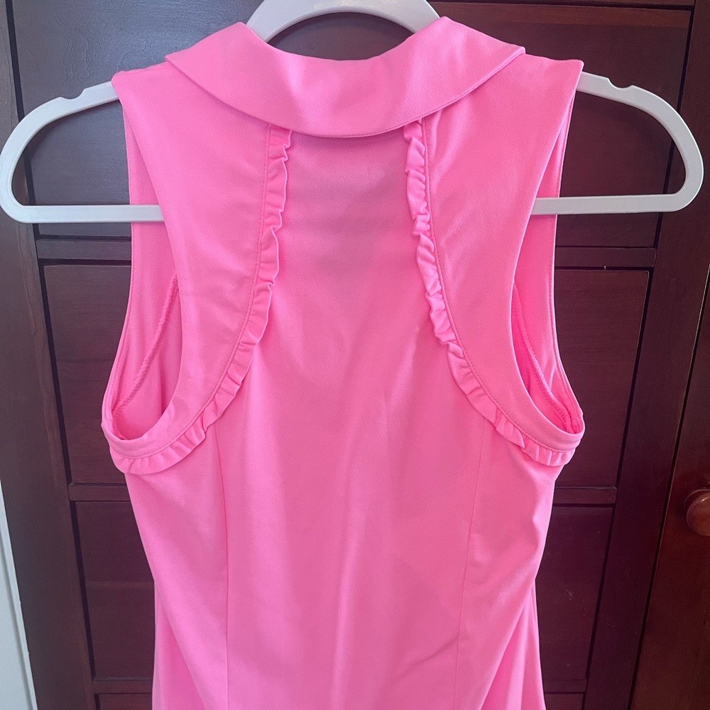 NWOT Pink Lilly Pulitzer Martina Polo Small